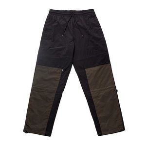 Hidden Characters Halfway Track Pants Adjustable Cargo Gray Black Brown Small